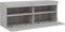 vidaXL - Tv-wandmeubel - met - LED-verlichting - 100x30x40 - cm - grijs - sonoma