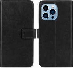iMoshion Hoesje Geschikt voor iPhone 13 Pro Hoesje - iMoshion Luxe Bookcase - Zwart