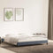 vidaXL - Bedframe - zonder - matras - 200x220 - cm - fluweel - donkergrijs