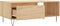 vidaXL - Salontafel - 90x50x36,5 - cm - bewerkt - hout - sonoma - eikenkleurig
