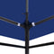 vidaXL - Prieeldak - 310 - g/m² - 3x3 - m - blauw