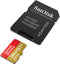 SanDisk SDSQXAA-128G-GN6AA - microSDXC 128GB - 190/90MB/s UHS-I U3 - 4K UHD (1 stuk)