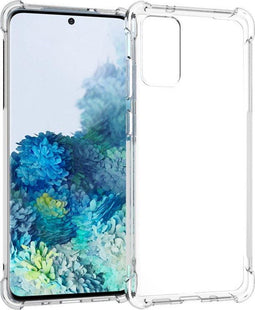 imoshion Hoesje Geschikt voor Samsung Galaxy S20 Plus Hoesje Siliconen - imoshion Shockproof Case - Transparant