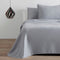 Sprei Alexandra House Living Lines Parelgrijs 180 x 280 cm (2 Onderdelen)