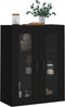 vidaXL - Wandkast - 69,5x34x90 - cm - zwart