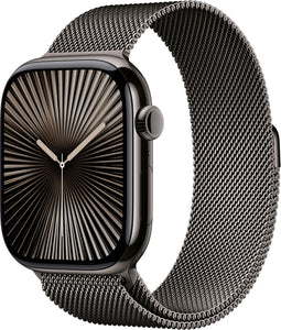 Apple Watch Series 10 - Smartwatch - GPS + Cellular - 46mm - Titanium - Grijs