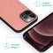iMoshion Hoesje Geschikt voor iPhone 13 Pro Max Hoesje Met Pasjeshouder - iMoshion Uitneembare 2-in-1 Luxe Bookcase - Roze