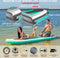 SereneLife SUP board - Antislip Opblaasbare Paddle Board met Peddel, Pomp, Leash en Accessoires