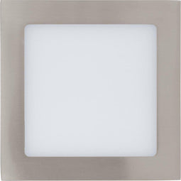 EGLO Fueva 1 - Inbouwarmatuur - 1 Lichts - Nikkel-Mat - 170x170mm