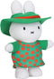 Tante Trijn - Knuffel 28 cm - Zacht en perfect voor avontuur - Wit groen rood