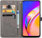 iMoshion Hoesje Geschikt voor Oppo A94 (5G) Hoesje Met Pasjeshouder - iMoshion Mandala Bookcase - Grijs