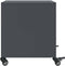 vidaXL - Nachtkastjes - 2 - st - 36x39x43,5 - cm - staal - antracietkleurig