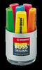 Markeerstift STABILO Boss Original 7006 deskset à 6 kleuren | 5 stuks