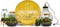 Growing Concepts DIY Duurzaam Ecosysteem Giants Ecolight XXXL - 34 Liter - Planten - Botanische Mix - H52xØ48cm