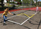 Donic Schildkröt Street Racket Set In Draagtas Zwart