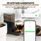 Vulpes Goods® Pets - Automatische Voerbak PRO - App-bediening 6L HD-camera - Zwart