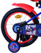 Sonic Prime Kinderfiets - 16 Inch - Handrem en Zijwieltjes - Blauw Rood