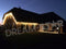 Silver winglinks icicle IJspegel verlichting - warm wit - 2m ( 70cm ) - witte kabel - koppelbare verlichting