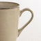 Dutch Rose Organic Mok 39 cl - Theemok - Koffiemok - Creme - Stoneware Handgemaakt .