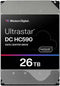 WD Ultrastar DC HC590 - Interne HDD - 24TB - 7200 rpm - SATA
