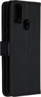 iMoshion Hoesje Geschikt voor Samsung Galaxy M30s / M21 Hoesje Met Pasjeshouder - iMoshion Luxe Bookcase - Zwart
