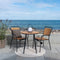 Tuintafel Rond - Naturel Teakhout - 70x70x74cm - House Nordic