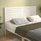 vidaXL - Hoofdbord - 186x4x100 - cm - massief - grenenhout - wit