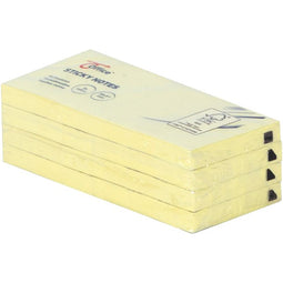 Office - Memoblok office zelfklevend 38x51mm 100v geel | 24 stuks