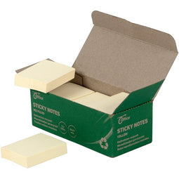 Office - Memoblok office zelfklevend 38x51mm 100v recy gl | 24 stuks
