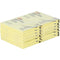 Office - Memoblok office zelfklevend 76x102mm 100v geel