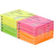 Office - Memoblok office zelfklevend 76x76mm 100v assorti | 12 stuks