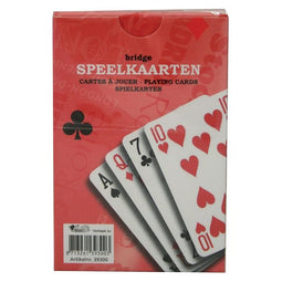 Office - Speelkaarten premium rood | 12 stuks