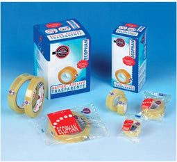 Officetape - PP - 19mm - 33m - transparant - 8 stuks