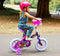 Officiële Disney prinsessenfiets 3-5 jaar Meisjesfiets Inclusief zijwieltjes 12 Inch met snelkoppeling eenvoudige montage - Princess Kinderfiets