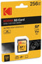 Kodak EKMSD256GXC10HPRK - SDXC Geheugenkaart 256GB - Leessnelheid tot 100MB/s - Schrijfsnelheid tot 85MB/s