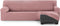 Hoes voor chaise longue met korte armleuning rechts Eysa THOR Roze 110 x 110 x 310 cm