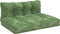 vidaXL - Palletkussens - 2 - st - stof - bladpatroon