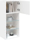 vidaXL - Tv-meubel - met - LED-verlichting - 40,5x30x90 - cm - wit
