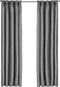 Larson - Luxe Geweven Blackout Gordijn- 300 x 250 cm – Grijs