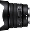 Sony E 10-20 mm F4.0 G PZ 62 mm filter (geschikt voor Sony E-mount) zwart