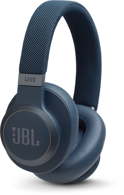 JBL Live 650BTNC - Over-Ear Koptelefoon - Actieve Noise Cancelling - Blauw