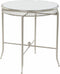 Bijzettafel DKD Home Decor Zilverkleurig Metaal Spiegel 56 x 56 x 56 cm