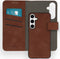 iMoshion Hoesje Geschikt voor Samsung Galaxy S24 Plus Hoesje Met Pasjeshouder - iMoshion Uitneembare 2-in-1 Luxe Bookcase - Bruin