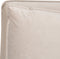 BAJONNA - Bed met opbergruimte - Beige - 160 x 200 cm - Fluweel