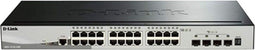 D-Link DGS-1510-28X - Netwerkswitch - Managed - 24-Poorten - 4 SFP Poorten