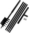 vidaXL - Grondboor - met - handvat - 180 - mm - en - verlengstukken - 9 - m - (staal)