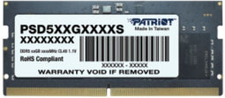 Patriot PSD532G56002S - DDR5 SODIMM Geheugen - 32GB 5600MT/s CAS 46