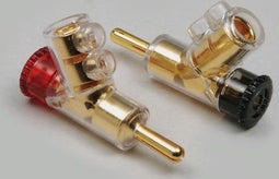 BKL Electronic 0107008 Banaanstekker Stekker, recht Stift-Ø: 4 mm Zwart 1 stuk(s)