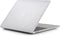 Lunso Geschikt voor MacBook Air 13 inch M1 (2020) cover hoes - case - Mat Transparant