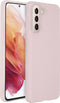 Accezz Hoesje Geschikt voor Samsung Galaxy S21 Plus Hoesje Siliconen - Accezz Liquid Silicone Backcover - Roze
